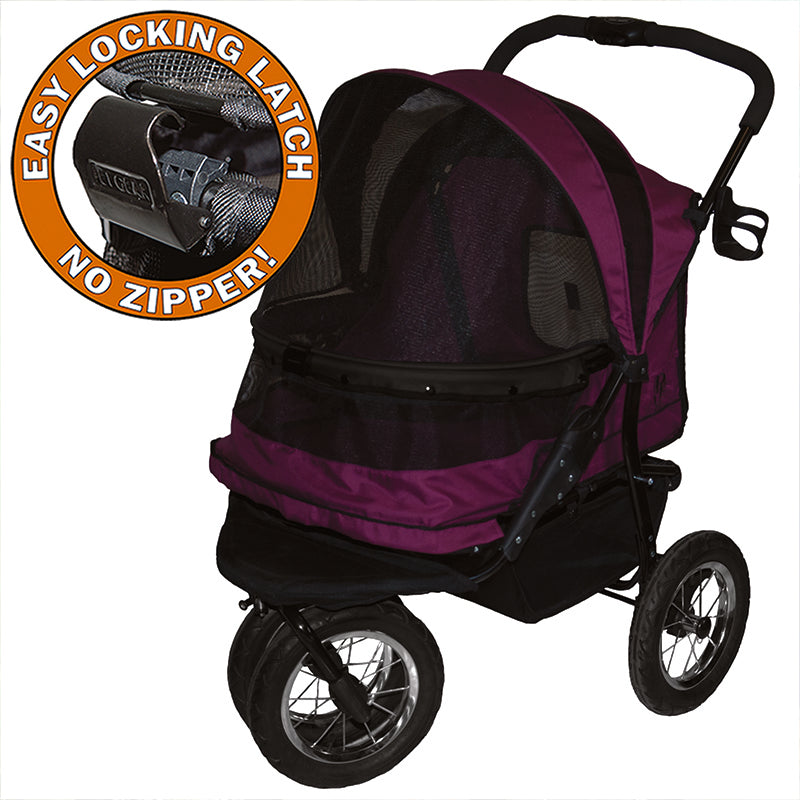pet gear no zip double dog stroller Pet Gear, NO-ZIP Double Dog Stroller