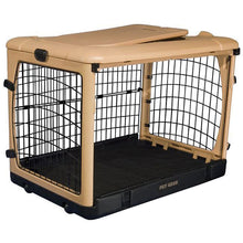 Pet Gear Inc. "The Other Door®" Small Steel Dog Crate with Fleece Pad & Carrying Bag, Tan - image 3