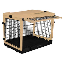 Pet Gear Inc. "The Other Door®" Small Steel Dog Crate with Fleece Pad & Carrying Bag, Tan - image 4