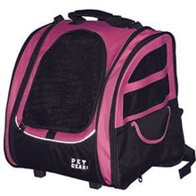 a close up image of a 5-in-1 Pet Carrier [Backpack/Tote/Roller Bag/Carrier/Car Seat], Pink