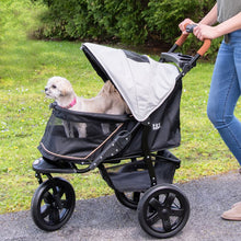 Pet Gear, AT3 NO-ZIP Dog Stroller, Summit Gray - Cap. 75 lbs - image 2