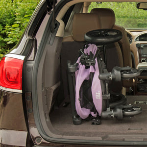 Pet Gear, Excursion NO-ZIP Dog Stroller, Mountain Lilac