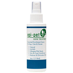 An image of Epi-Pet Skin & Coat Enrichment Spray, 4oz, Unscented bottle